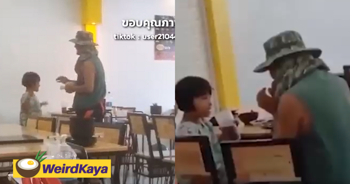 Restaurant treats man and his daughter to a free birthday meal after he was unable to pay for both | weirdkaya