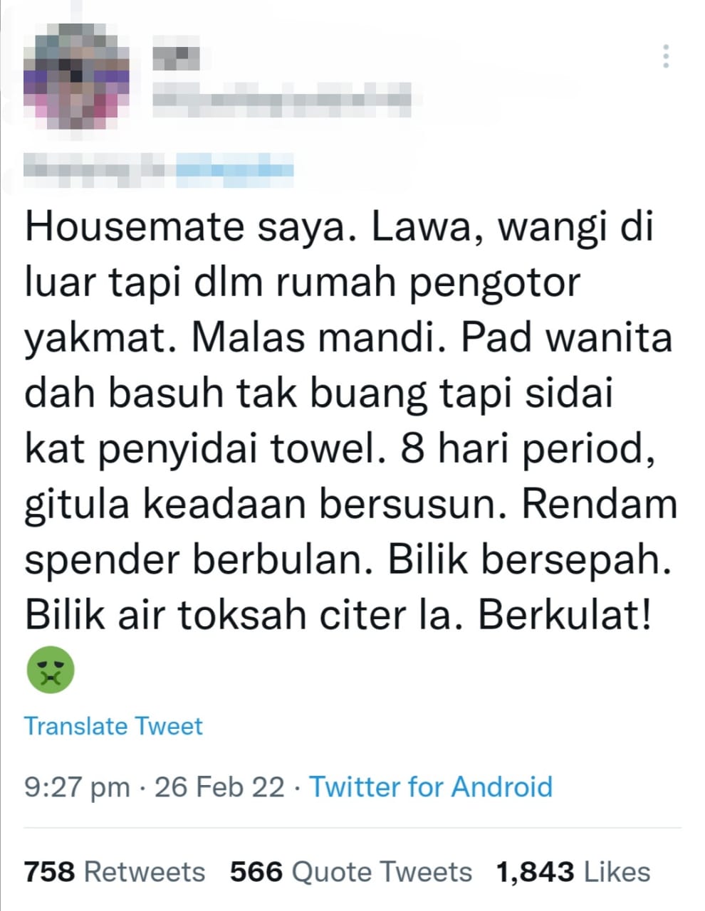 Netizens share horror stories of housemates that disgusted the s*** out of them | weirdkaya
