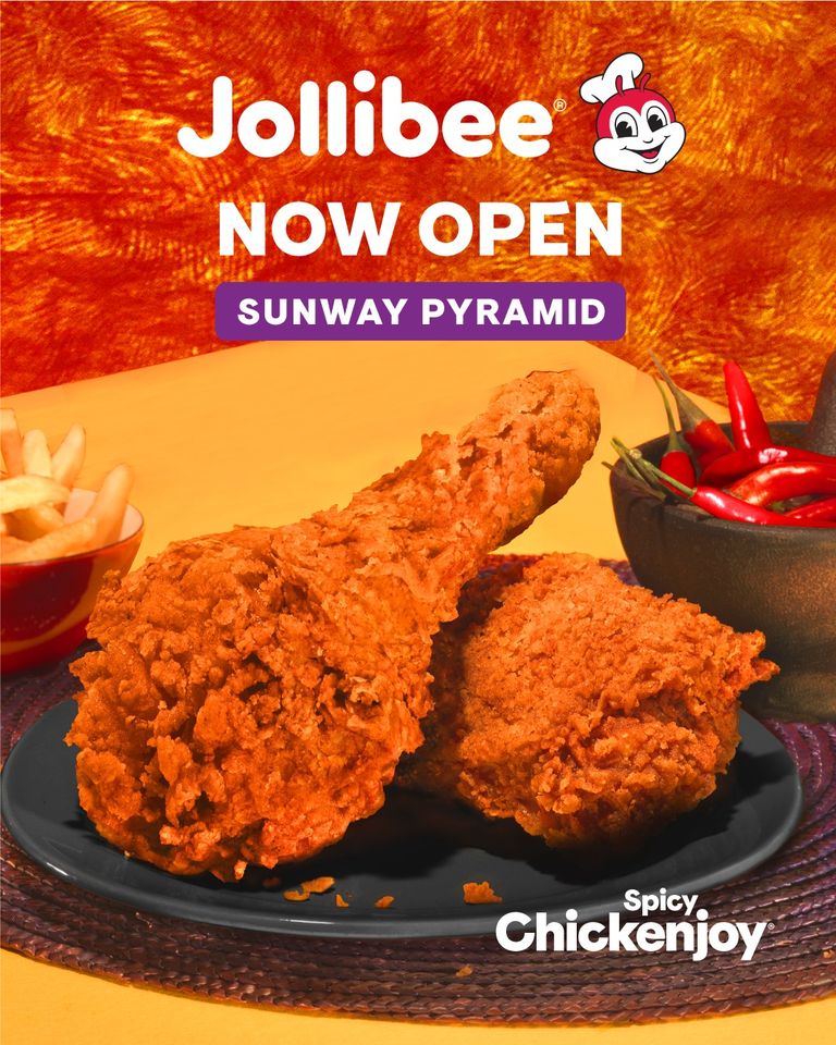 Jolibee sunway pyramid spicy chickenjoy
