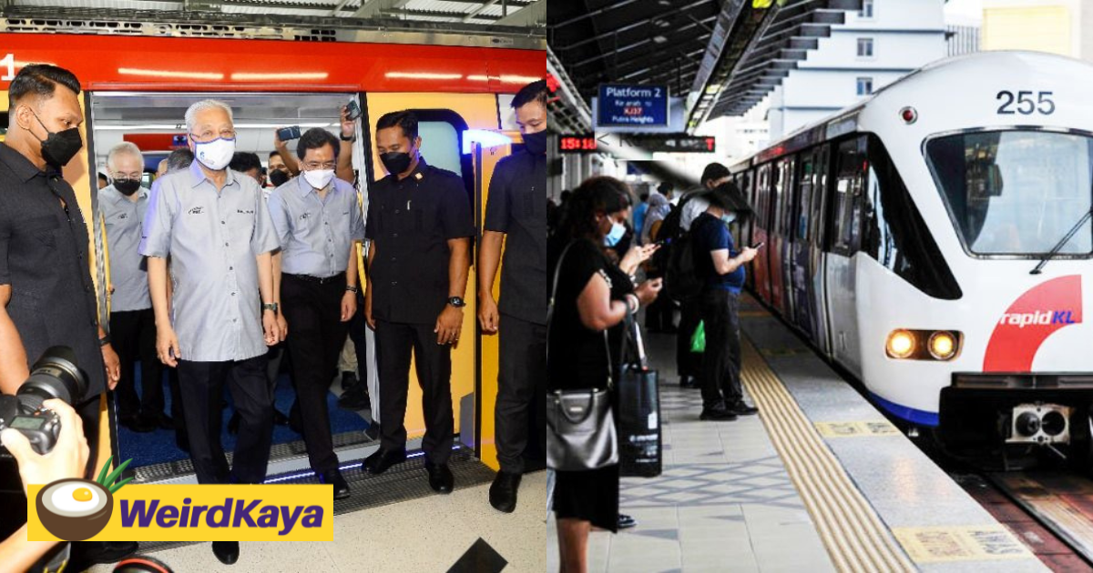 Pm: m'sians to enjoy free rapidkl rides for one month in conjunction with putrajaya mrt launch | weirdkaya