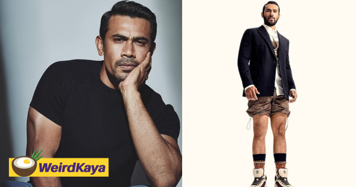 Actor remy ishak bashed by netizens for exposing his 'aurat' during dior photoshoot | weirdkaya