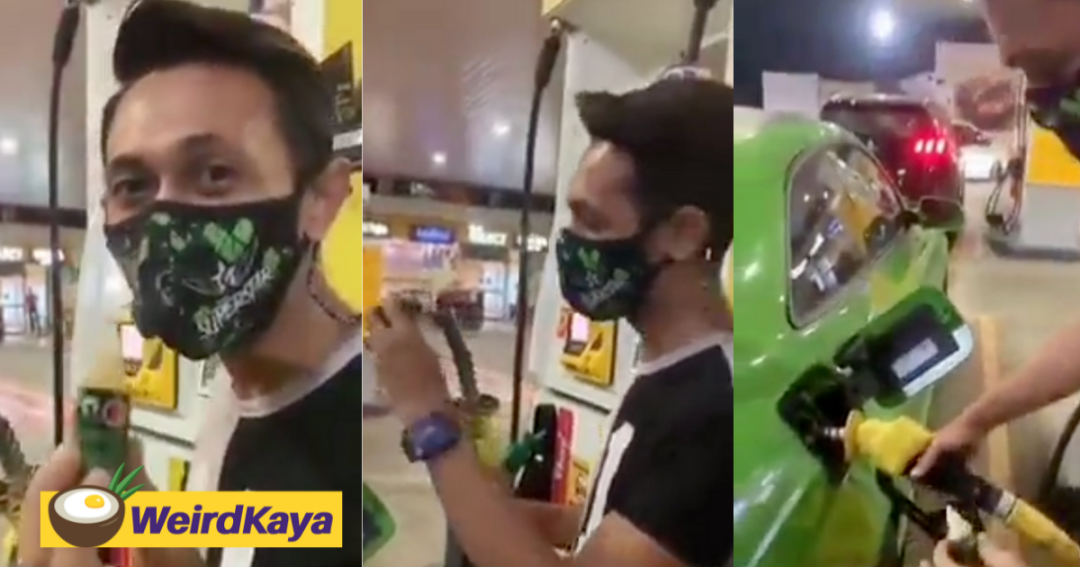 Man called out for contaminating petrol by pouring octane booster directly into public-use nozzle