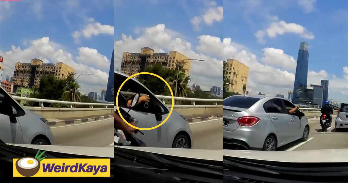 Man allegedly impersonates police officer and shows off handcuffs to cut into fellow motorist's lane | weirdkaya