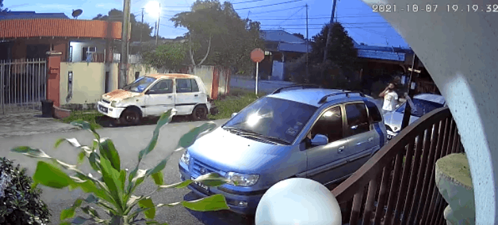 Daring robber swings open woman's car door and snatches handbag within seconds in klang | weirdkaya
