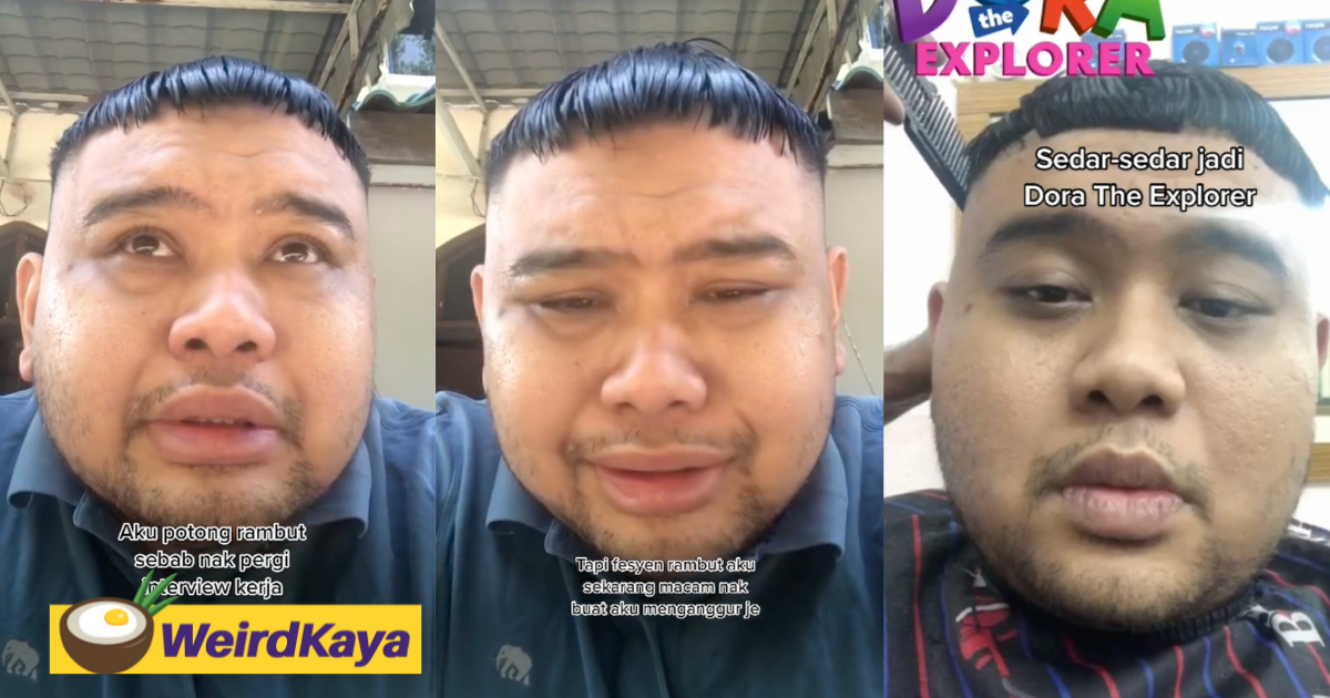 M'sian goes in for a haircut, only to come out looking like kim jong-un 2. 0 | weirdkaya