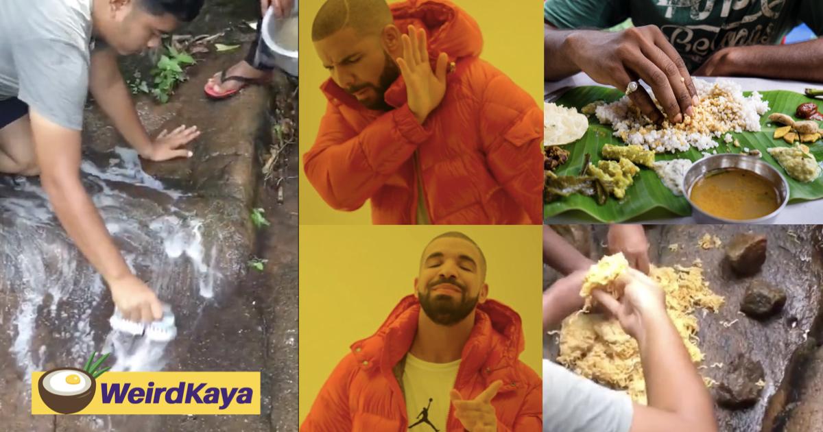 'rock ramen' anyone? Group of friends scarfing down noodles off a rock disgusts netizens | weirdkaya
