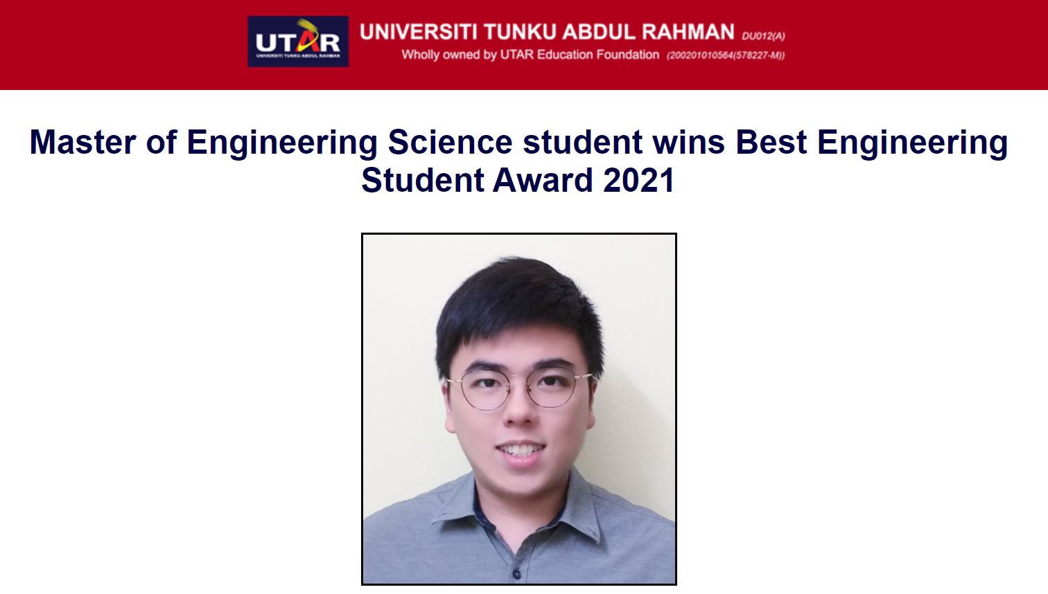 The future is here: 24yo utar student snags engineering award with groundbreaking rfid design | weirdkaya