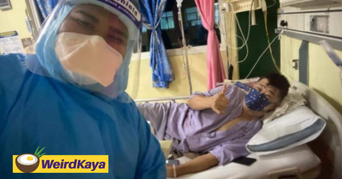 Uncle kentang discharged from serdang hospital as his condition improves after spending the night | weirdkaya