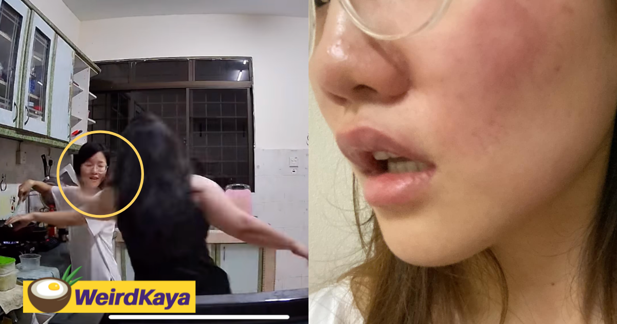 [video] girl slapped by housemate for cooking food at 5am | weirdkaya