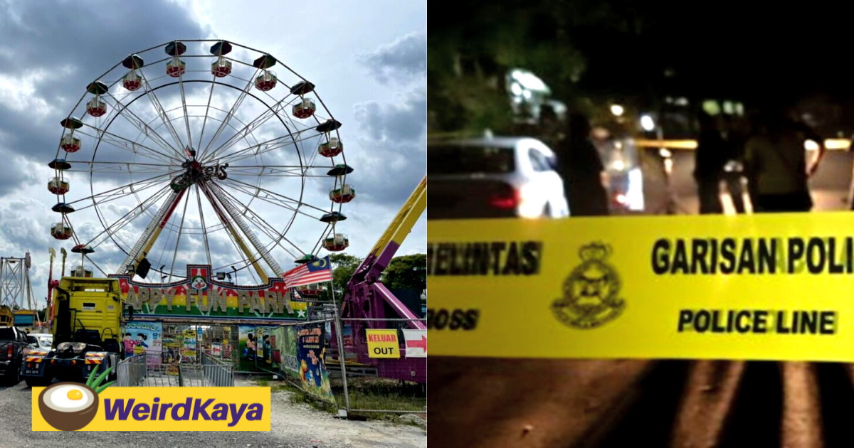 Man dies while another suffers serious injuries after falling off ferris wheel | weirdkaya