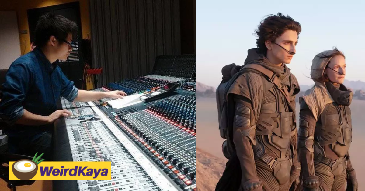 Malaysia's soya is now a recording engineer for the oscar-winning movie dune | weirdkaya